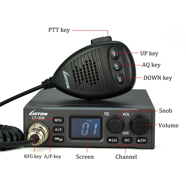 Lt-308 Mobile Radio 27MHz CB Radio