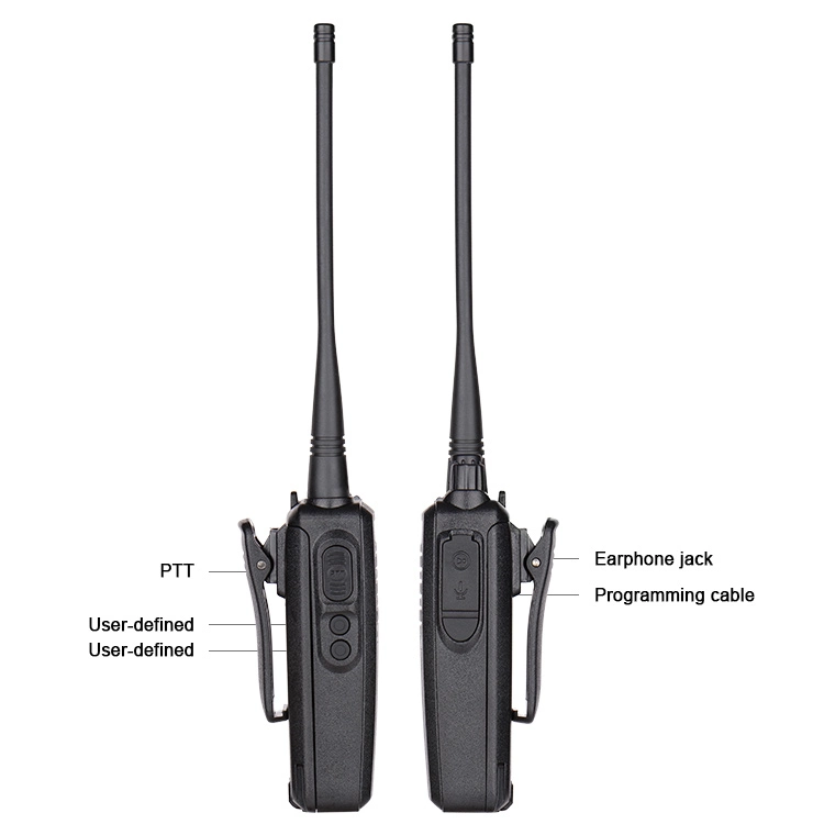 Handheld Walkie Talkie Inrico IP358 Analog and Low Band Dmr Radio