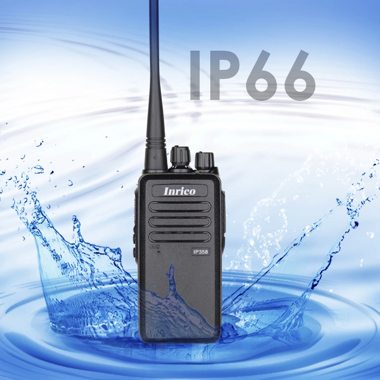 Inrico VHF UHF Analog Radio IP358 Walkie Talkie