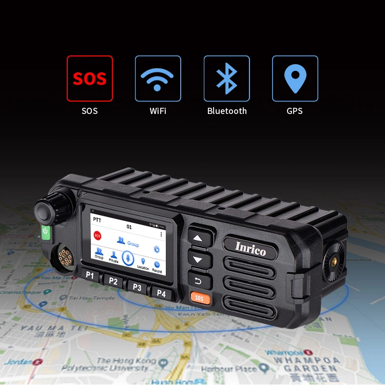 3G Inrico Car Poc Radio TM-8 Support WCDMA &amp; GSM