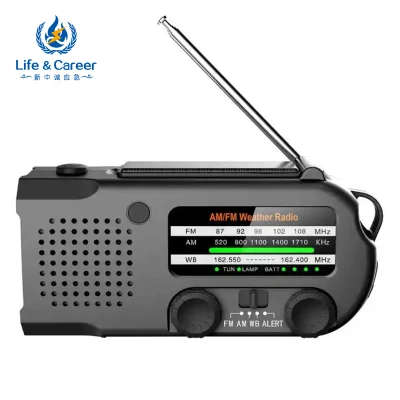 Multifunctional Portable Battery Powered W/Aux-in and Built-in Mono Speakers FM Analog Tuning Workshop Radio