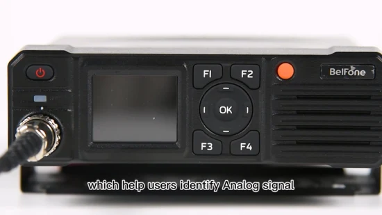 High Quality Car Radio, Vehicle Two Way Radio, GPS, Bt, AES256, Dmr Tire2, Tire3, Mobile Radio