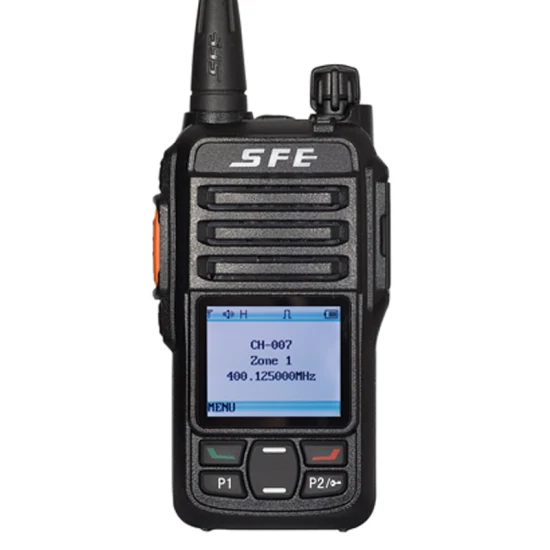 Walkie Talkie VHF Handheld Wireless Communication Two Way Radio Analog Radio Sfe SD210 5W Long Talk Range 1024 Channels