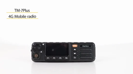 High Quality Wireless Communication and Best-Selling 4G Mobile Radio Inrico TM-7p