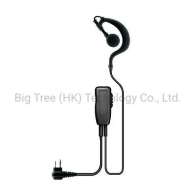 Two-Way Radio Earpiece Earphone for Motorola Kenwood Icom Vertex Hytera Walkie-Talkie