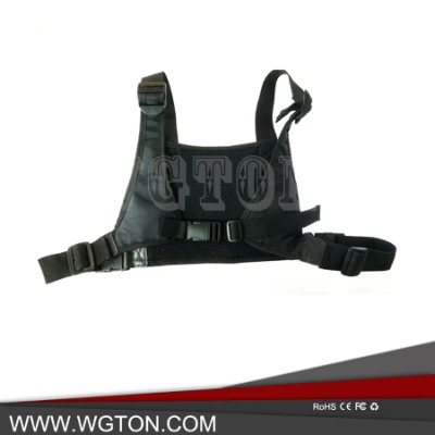 Universal Free Rescue Chest Harness Bag Holster for Baofeng Walkie Talkie