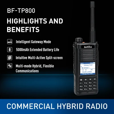 Long Distance Ptt WiFi Poc Walkie Talkie 3G 4G WCDMA LTE Pocket GPS Bluetooth Internet Radio